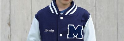 Boys good quality patch design versity jackets (3)