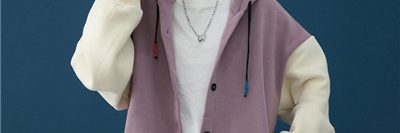 Custom new trendy hooded varsity jacket wholesale (1)