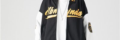 Embroidered long-sleeved American varsity jacket (1)