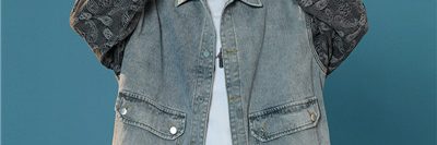 Fall oversize denim verstity jacket wholesale (3)