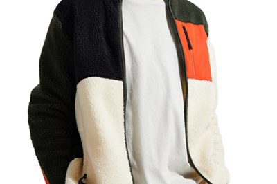 Fashion design sherpa fleece jacket wholesale (2)