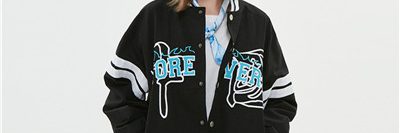 High quality embroidery ladies varsity jacket (1)