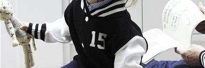 Kid good quality varsity jacket hot sale (3)