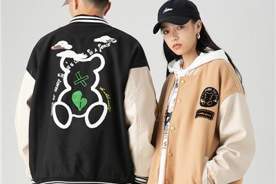 Loose all-match varsity jacket hot sale (1)