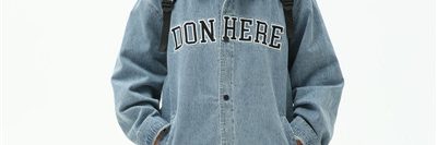 Men’s loose ins all-match denim jacket (3)