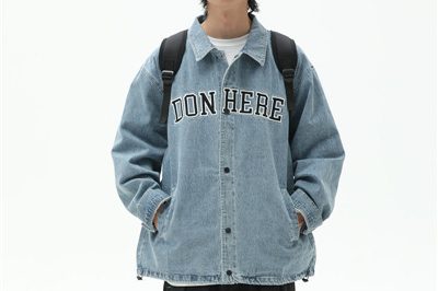 Men’s loose ins all-match denim jacket (3)