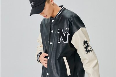 New embroidery men’s leather varsity jacket for sale (2)