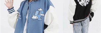 Original design oversize college embroidered jacket (4)