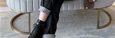 Personality all-match women’s leisure jeans (3)