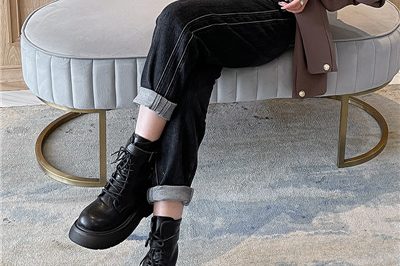 Personality all-match women’s leisure jeans (3)