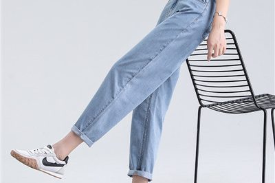 Women’s Tencel wide-leg soft new jeans (2)