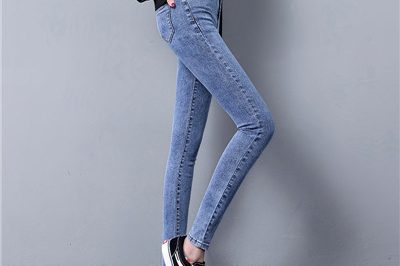 Women’s tight-legged fashion jeans hot selling (1)