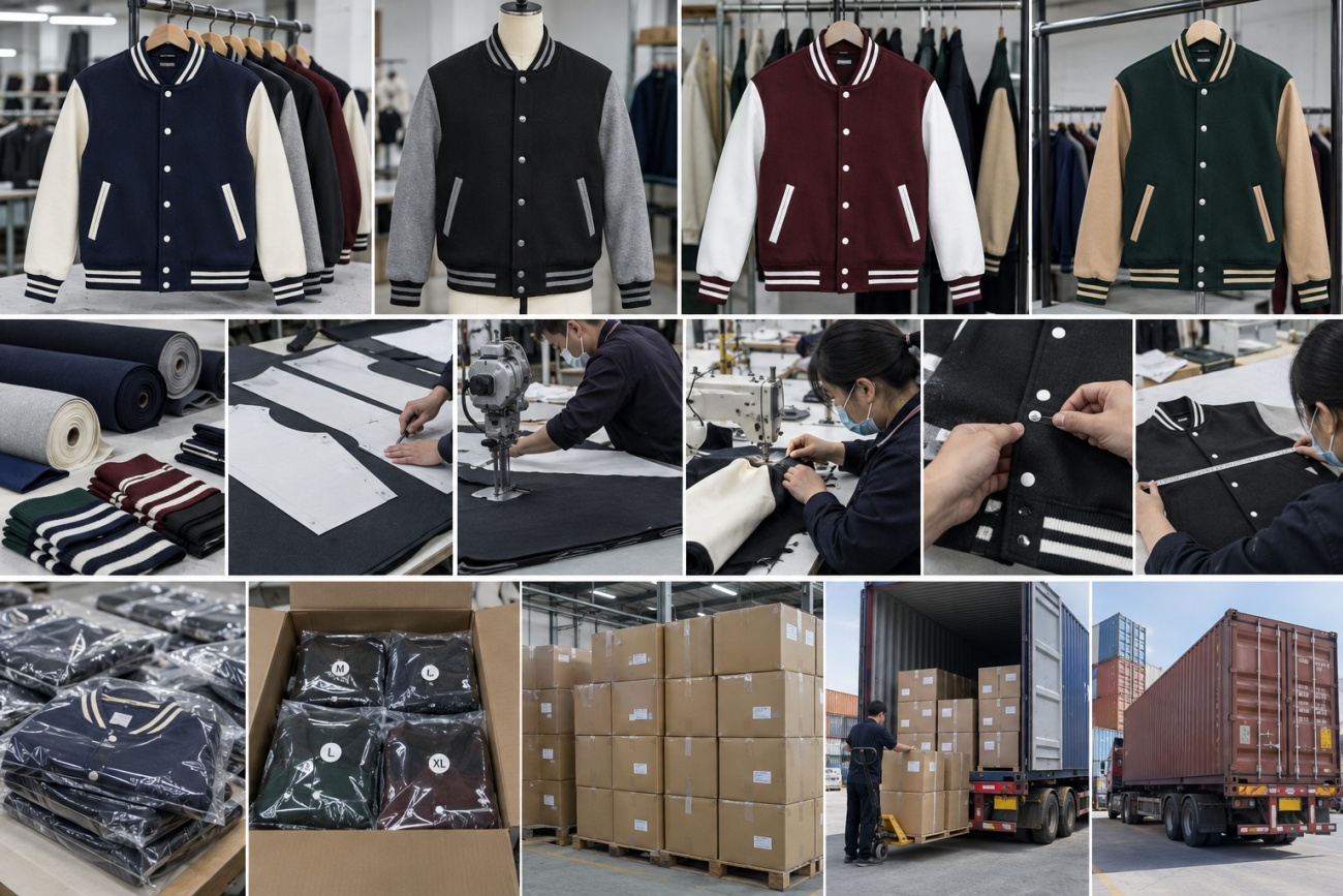 Blank Varsity Jackets